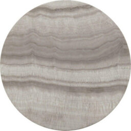 Seconique Dallas Round Side End Table Marble Effect And Black Metal Finish - thumbnail 3