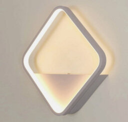 Wall Light Aluminium Led Flush Mounted Sconce White 42 Cm - thumbnail 2