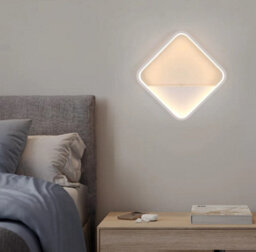 Wall Light Aluminium Led Flush Mounted Sconce White 42 Cm - thumbnail 5