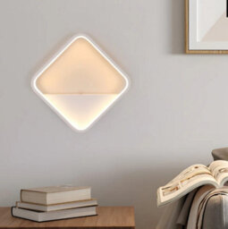 Wall Light Aluminium Led Flush Mounted Sconce White 42 Cm - thumbnail 6