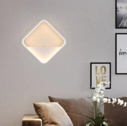 Wall Light Aluminium Led Flush Mounted Sconce White 42 Cm - thumbnail 3
