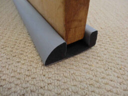 Stormguard Internal Under Door Draught Seal - Grey Finish