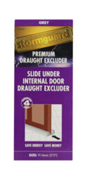 Stormguard Internal Under Door Draught Seal - Grey Finish - thumbnail 3