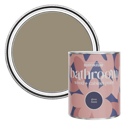 Rust-Oleum Cafe Luxe Gloss Bathroom Wood & Cabinet Paint 750Ml - image 1