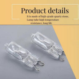 Domira 12X G9 Halogen Bulbs 25W Dimmable Long Lasting Warm White Light For Ovens Wax Burners Cooker Hoods And Ceiling Lights - thumbnail 3