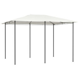 Walplus Gazebo Outdoor Beach Party Festival Camping Tent Canopy Wedding Marquee Awning3X4X2.6 M Cream 160 G/ma - thumbnail 1