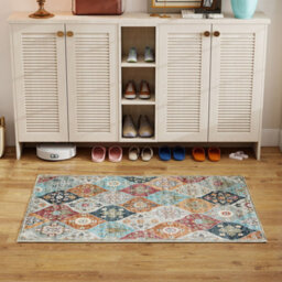 Marlow 80X150Cm Floor Rug Runner Washable Non Slip For Living Room Bedroom - thumbnail 1