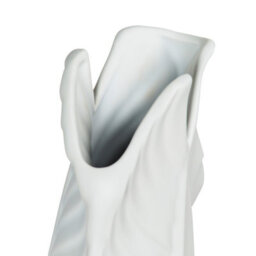 Biznest White Leaf Vase Elegant Decor Beautiful Accent Piece 38.5X38.5Cm, Stylish Home Decoration For Any Room - thumbnail 3