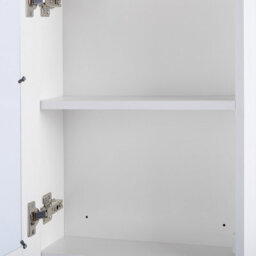 Wyld And Coco Led Bathroom Mirror Cabinet 40 X 60 Cm White - Wall-Mounted, Illuminated, Single Door - thumbnail 5