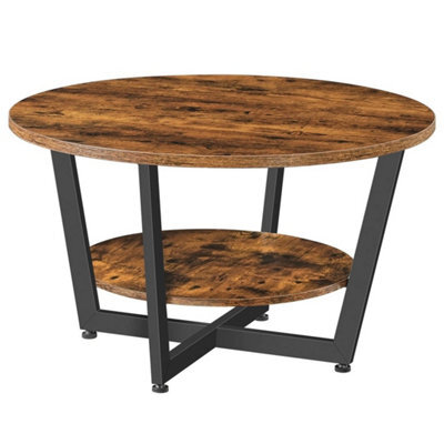 Coffee Sofa Side End Desk Table For Living Room Round Center Table - image 1