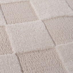 The Rugs Loft Ivory Checkerboard Living Room Area Rug And Runners Soft Pile - thumbnail 5