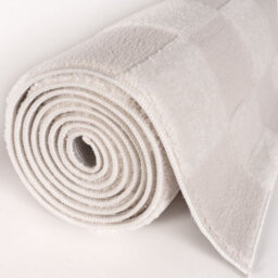 The Rugs Loft Ivory Checkerboard Living Room Area Rug And Runners Soft Pile - thumbnail 8