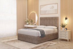 Somnior Beds Somnior Austin Divan Bed Set With Midnight Pocket Sprung Mattress And Headboard Coffee Tweed - thumbnail 4
