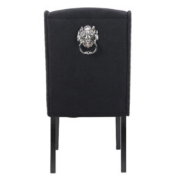 Black Velvet Dining Chairs Set Of 4 - thumbnail 4