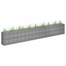 Walplus Gabion Raised Bed Galvanised Steel 360X30X60 Cm - thumbnail 1