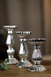 Marco Paul 3Pc Pillar Candle Staggered Holder Set - thumbnail 8