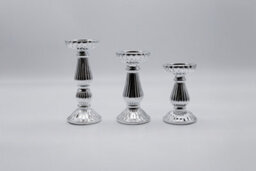 Marco Paul 3Pc Pillar Candle Staggered Holder Set - thumbnail 3