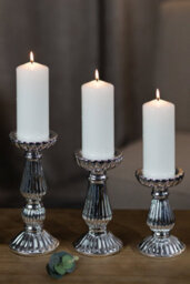 Marco Paul 3Pc Pillar Candle Staggered Holder Set