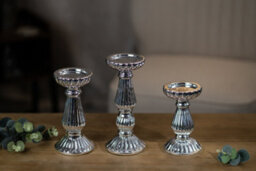 Marco Paul 3Pc Pillar Candle Staggered Holder Set - thumbnail 5