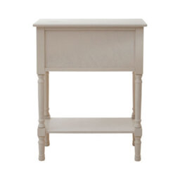 Orsina Pearl White Console Table For Hallway, Pine Wood  Wood Table For Home Décor With 3 Drawers - thumbnail 4