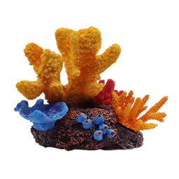 Swell Colourful Artificial Small Coral Set For Aquarium Decor - thumbnail 1