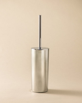 Cosmic Toilet Brush, Chrome, Freestanding Or Wall-Mounted, Adhesive Or Screw-In, Anti-Corrosion, Start Collection - image 1