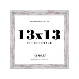 "19X19"" Turquoise Picture Frame - 19X19"" Square Frame With 17X17"" Mount For 19X19""/17X17"" Pictures Moderrn Style Thin Edge, 1 Pack"