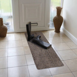 Jvl Kensington Machine Washable Cotton Runner Barrier Doormat, 50X150Cm, Stripe - thumbnail 8