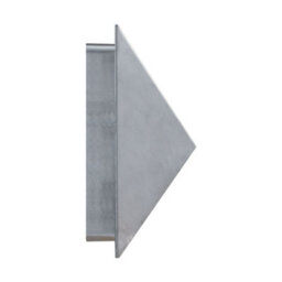 Nordlux Pontio Outdoor Galvanized Steel Wall Light Coastal/marine Safe Silver,mains - thumbnail 2