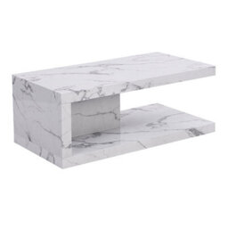 Furniture in Fashion Lyra High Gloss Coffee Table In Diva Marble Effect - thumbnail 3