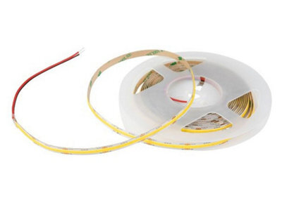 REJS Cob Led Tape, 40W, Ip20, 8mm, Roll 5M, 12V, Warm White - image 1