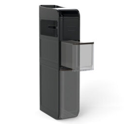 Gainoom 4-Tier Bathroom Storage Cabinet Black 18 Cm Narrow Floor Organizer With 2 Drawers - thumbnail 2