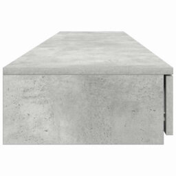 Berkfield Bed Drawers Concrete Grey 180X36,5X16,5 Cm Engineered Wood - thumbnail 7
