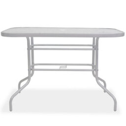Berkfield 8 Piece Outdoor Dining Set Steel And Textilene Grey - thumbnail 4