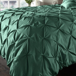 Gc Gaveno Cavailia Dazzling Diamonds Duvet Cover Bedding Set Green Single 2Pc With Pintuck Quilt Cover - thumbnail 3