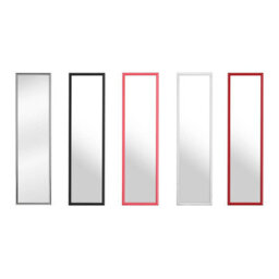 Orsina Pink Plastic Frame Over Door Mirror, Durable 124X34Cm Full-Length Mirror For Bedroom Or Bathroom - thumbnail 3