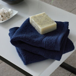 Catherine Lansfield Bathroom Zero Twist 500 Gsm Soft & Absorbent Cotton Bath Sheet Pair Navy - thumbnail 4