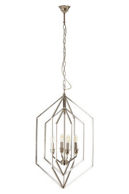 Orsina Hexagonal Frame Chandelier - image 1