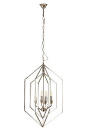 Orsina Hexagonal Frame Chandelier - thumbnail 1