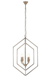 Orsina Hexagonal Frame Chandelier - thumbnail 5