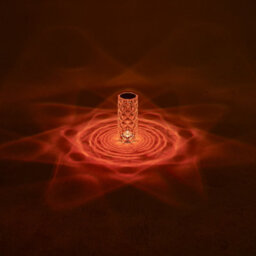 Living And Home Cylinder 16 Colour Rgb Touch Sensor Night Light Bedside Lamp - thumbnail 6