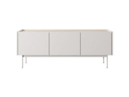 Arte Frisk Stylish Modern Tv Cabinet - (H)550mm (W)1440mm (D)370mm Living Room Furniture In Cashmere Beige - thumbnail 1