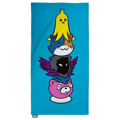 Fortnite Characters Towel Blue (One Size) - image 1