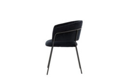 Set Of 2 Selma Velvet Dining Chairs - D58Xw54Xh82Cm, Seat Height 48Cm - thumbnail 5