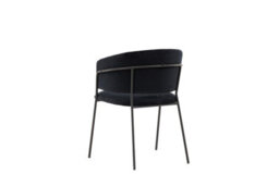 Set Of 2 Selma Velvet Dining Chairs - D58Xw54Xh82Cm, Seat Height 48Cm - thumbnail 6