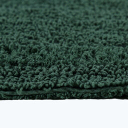Homescapes Luxury Reversible Round Bath Mat - Forest Green - thumbnail 5