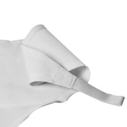 Kookaburra 2M Square Water Resistant Polar White Garden Patio Sun Shade Sail Canopy 96.5% Uv Block With Free Rope - thumbnail 2