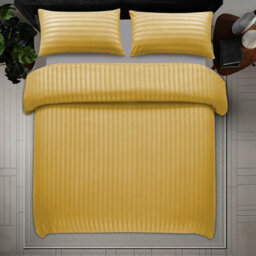 Pamposh Luxury Pack Of 4 Reversible King Size Duvet Cover Sets With Zipper Fastening, Corner Ties & Matching Pillowcase Soft Microfiber - thumbnail 2