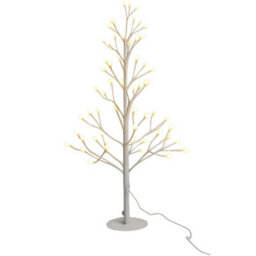 Pegdev - Pdl 60Cm Pre-Lit-Led Tree 48 Leds Selectable White 8 Functions Indoor Outdoor Wedding Party Christmas Display - thumbnail 1
