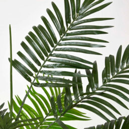 Homescapes Artificial Palm Tree Plant With Pot 100 Cm Handcrafted Green Indoor Decorative Faux House Plant - thumbnail 4